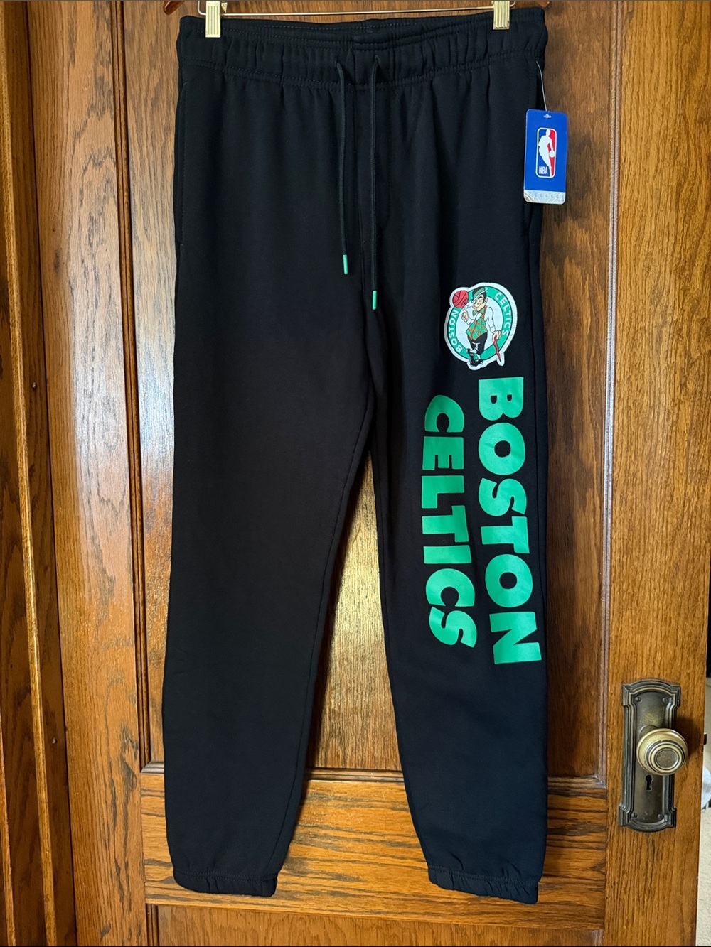 NBA Boston Celtics Black & Green Men’s Sweatpants